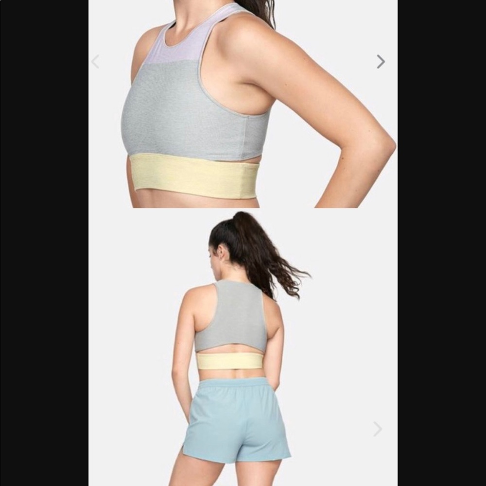 Outdoor Voices Slashback Crop Top